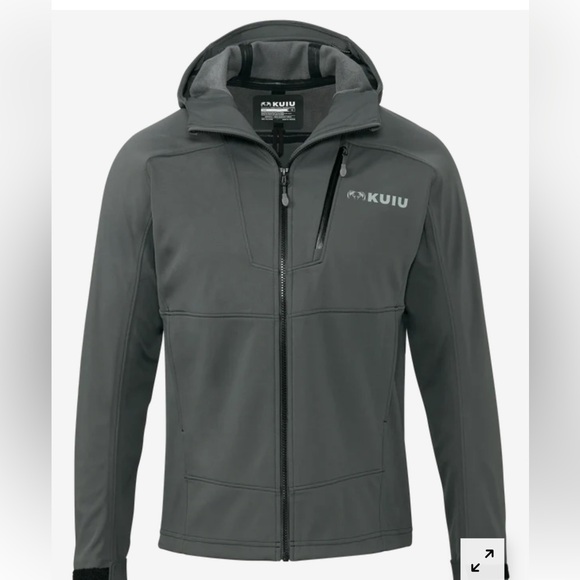 KUIU Other - KUIU Men’s Axis Hybrid Hooded Jacket in Charcoal Gray, Size XXL, Nice Condition!